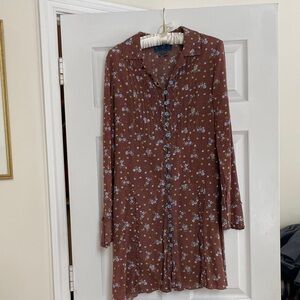 Free People, vintage prairie girl dress, size 6